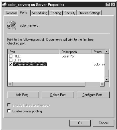 KONICA MINOLTA FIERY X2E FOR CF910 - Completing the Windows NT 4.0 TCP/IP connection - 6