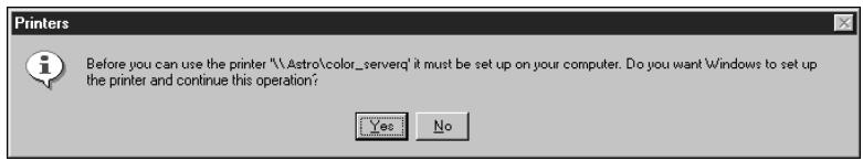KONICA MINOLTA FIERY X2E FOR CF910 - Completing the Windows NT 4.0 TCP/IP connection - 5