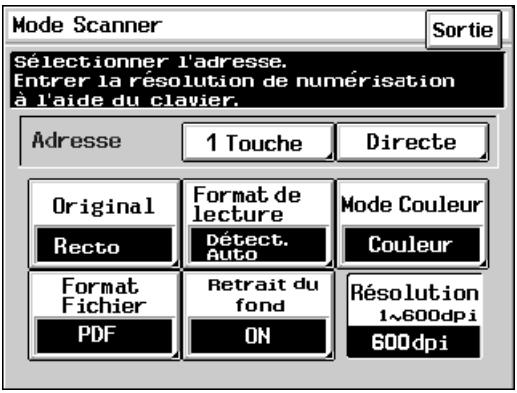 KONICA MINOLTA FIERY X3E FOR CF2001/CF1501 - Numérisation à partir du copieur avec le Mode Scanner - 3