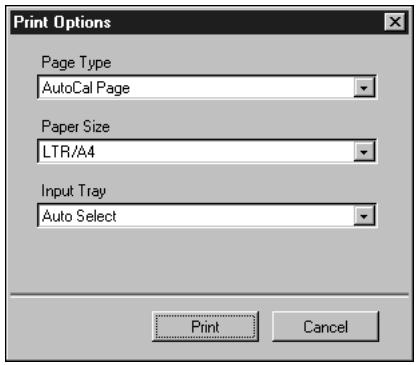 KONICA MINOLTA FIERY X3E FOR CF9001 (VER.2.0) - Under Check Print Settings, choose the desired calibration set. - 1