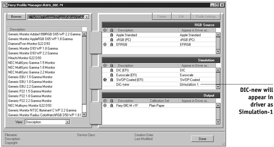 KONICA MINOLTA FIERY X3E FOR CF9001 (VER.2.0) - Click OK. - 1