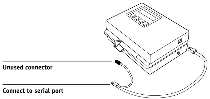 KONICA MINOLTA FIERY X4 FOR CF910 - Attach the connector to the computer. - 2