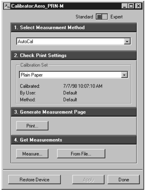 KONICA MINOLTA FIERY X4 FOR CF910 - Launch ColorWise Pro Tools and connect to the Fiery X4. - 2