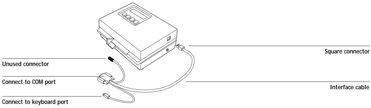 KONICA MINOLTA FIERY ZX-2100 FOR CF910 - TO CONNECT THE X-RITE DTP32 TO THE COMPUTER: - 2