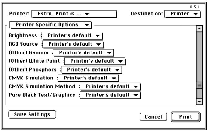 KONICA MINOLTA FIERY ZX-2100 FOR CF910 - Setting Fiery ZX color management options - 3