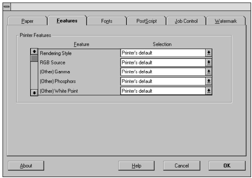 KONICA MINOLTA FIERY ZX-2100 FOR CF910 - Setting color management print options - 1