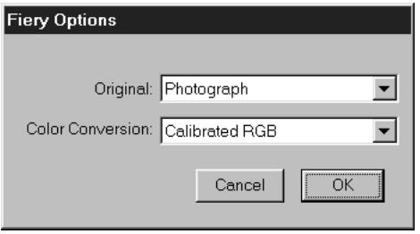 KONICA MINOLTA FIERY ZX-3300 FOR CF910 - TO SELECT OPTIONS AND COMPLETE THE SCAN: - 1