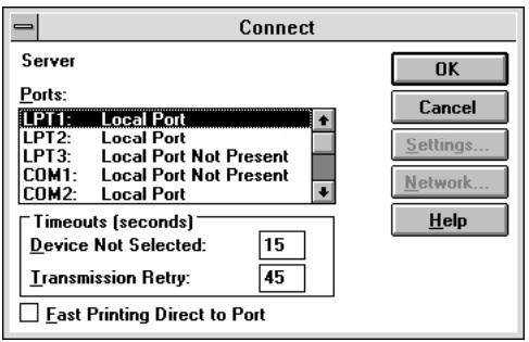 KONICA MINOLTA FIERY ZX-3300 FOR CF910 - TO SELECT A PRINTER PORT: - 1
