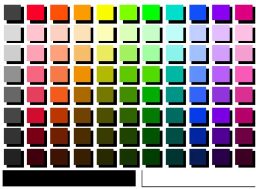 KONICA MINOLTA FIERY ZX-3300 FOR CF910 - Choosing colors in office applications - 1