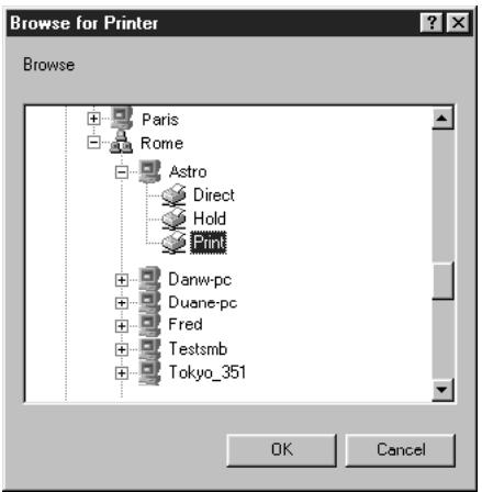 KONICA MINOLTA FIERY ZX-3300 FOR CF910 - TO SET UP SMB PRINTING: - 1