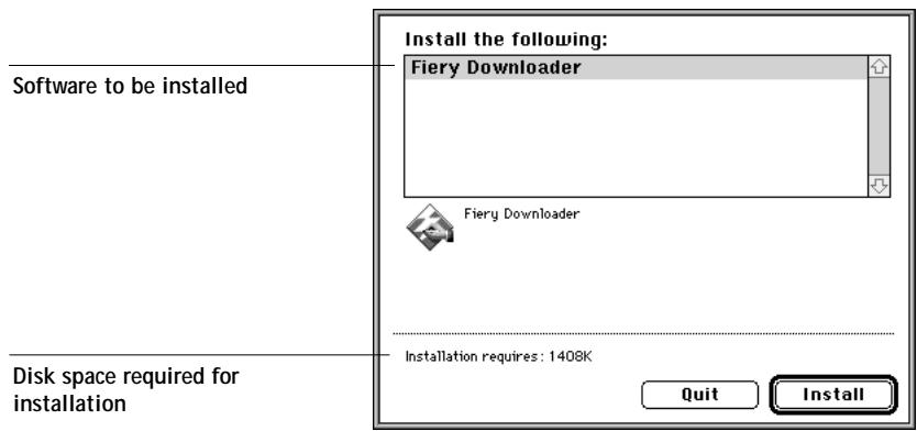 KONICA MINOLTA FIERY ZX-3300 FOR CF910 - TO INSTALL MAC OS SOFTWARE: - 1