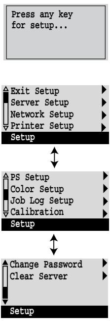 KONICA MINOLTA FIERY ZX-3300 FOR CF910 - Accessing Setup options - 2