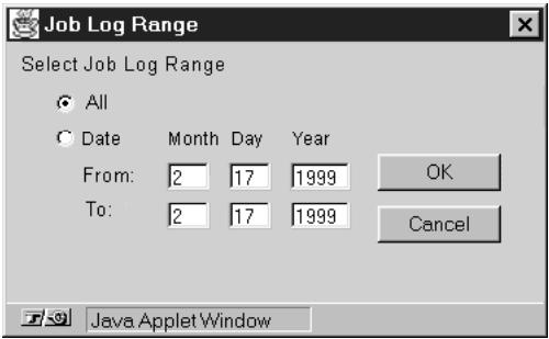 KONICA MINOLTA FIERY ZX-3300 FOR CF910 - Using the Job Log - 1
