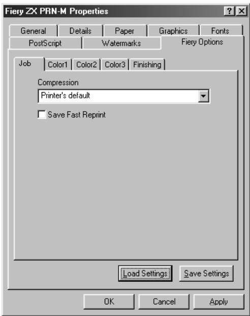 KONICA MINOLTA FIERY ZX-3300 FOR CF910 - Setting options and printing from Windows 95 - 3