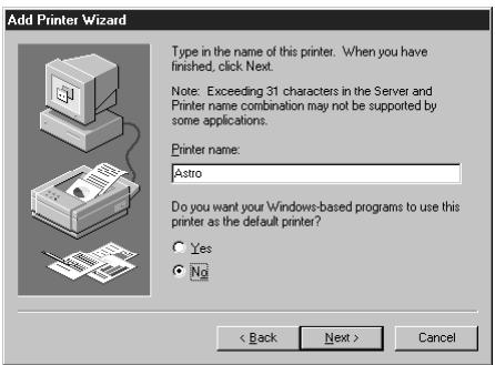 KONICA MINOLTA FIERY ZX-3300 FOR CF910 - Setting up PostScript printing with Windows NT 4.0 - 7