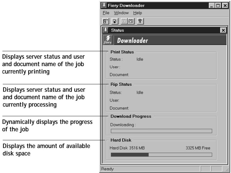 KONICA MINOLTA FIERY ZX-3300 FOR CF910 - TO VIEW INFORMATION WITH FIERY DOWNLOADER: - 1