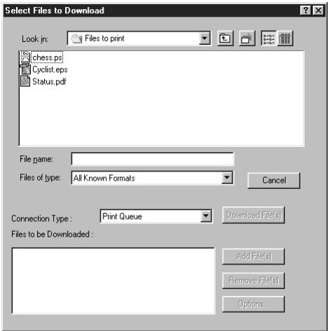 KONICA MINOLTA FIERY ZX-3300 FOR CF910 - TO DOWNLOAD A FILE OR FONT WITH FIERY DOWNLOADER: - 1