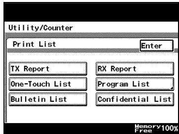 KONICA MINOLTA FK 503 - How to Output Receiving Activity Reports - 3