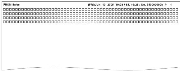 KONICA MINOLTA FK 503 - Printing transmission information - 1