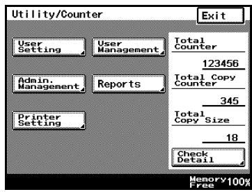 KONICA MINOLTA FK 503 - To specify user management settings - 1