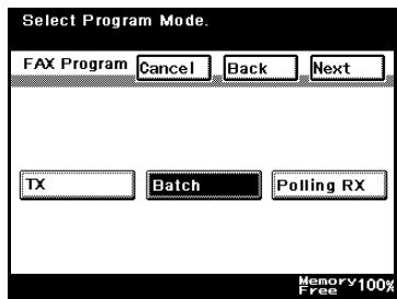 KONICA MINOLTA FK 503 - How to Register Batch Programs - 1