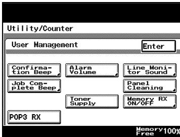 KONICA MINOLTA FK 503 - Manually Printing Received Faxes with Memory Lock - 1