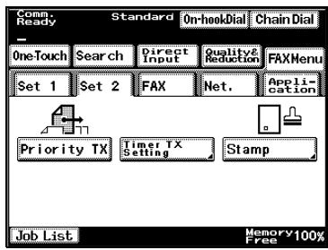 KONICA MINOLTA FK 503 - FAX Menu screens - 2