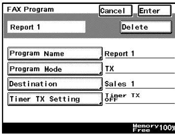 KONICA MINOLTA FK 503 - How to Register Polling Reception Programs - 3