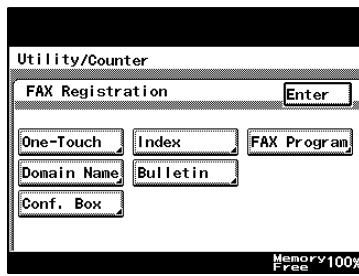 KONICA MINOLTA FK 503 - How to Register Confidential Boxes - 1