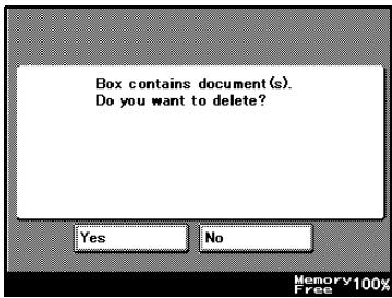 KONICA MINOLTA FK 503 - To delete a confidential box - 4