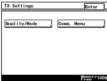 KONICA MINOLTA FK 503 - Specifying the Default Transmission Settings - 2