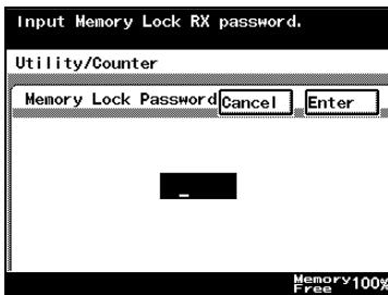 KONICA MINOLTA FK 503 - Manually Printing Received Faxes with Memory Lock - 2