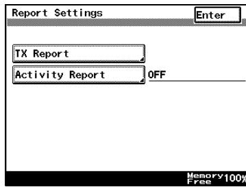KONICA MINOLTA FK 503 - How to Set up Activity Reports - 2