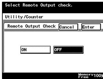 KONICA MINOLTA FK 503 - Type in the F-code, and then press [Enter]. - 4