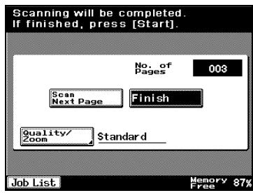 KONICA MINOLTA FK 503 - Sending multiple originals from the platen glass - 2
