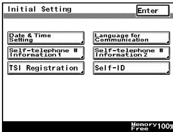 KONICA MINOLTA FK 503 - To register a transmission source name - 2