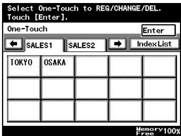 KONICA MINOLTA FK 503 - How to Register One-Touch Keys - 2