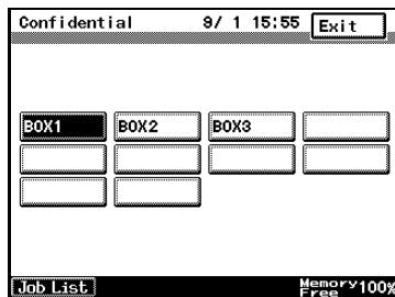 KONICA MINOLTA FK 503 - To receive a confidential document - 3
