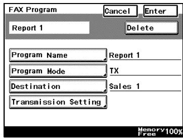 KONICA MINOLTA FK 503 - How to Register Batch Programs - 6