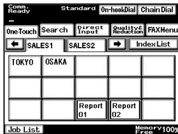 KONICA MINOLTA FK 503 - Transmitting by a One-touch Key - 1