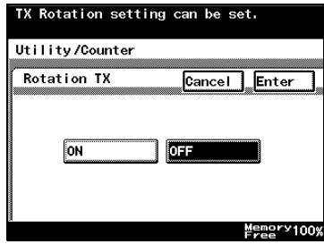 KONICA MINOLTA FK 503 - Specifying the Default Transmission Settings - 5
