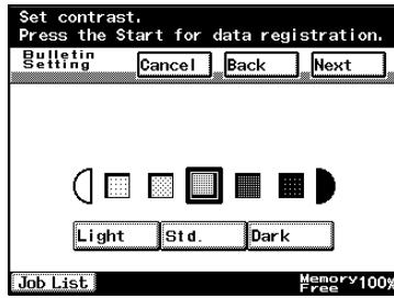 KONICA MINOLTA FK 503 - Write a document to the bulletin board - 4