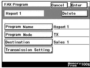 KONICA MINOLTA FK 503 - How to Register FAX Programs - 6