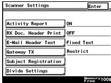KONICA MINOLTA FK 503 - Press [Gateway TX]. - 1