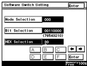 KONICA MINOLTA FK 503 - How to Set Soft Switches - 4