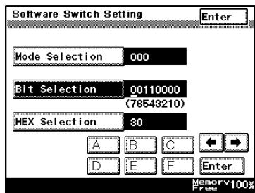 KONICA MINOLTA FK 503 - How to Set Soft Switches - 3