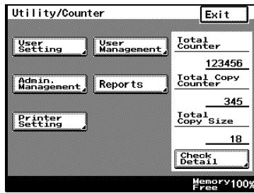 KONICA MINOLTA FK 503 - How to Output the Bulletin Board List - 2