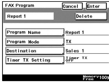 KONICA MINOLTA FK 503 - How to Register Polling Reception Programs - 5