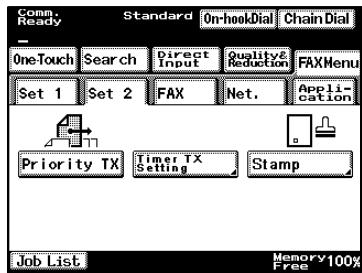 KONICA MINOLTA FK 503 - Transmitting at a Designated Time - 1