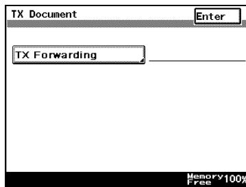 KONICA MINOLTA FK 503 - To specify document forwarding - 3